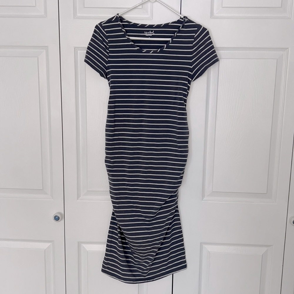 Small Isabel Maternity T-Shirt Dress -Maternity Dress -Ingrid & Isabel - T-shirt